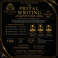 The Prital Writing Competition 2026